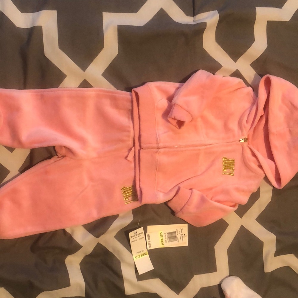 Juicy Couture Pink Track Suite